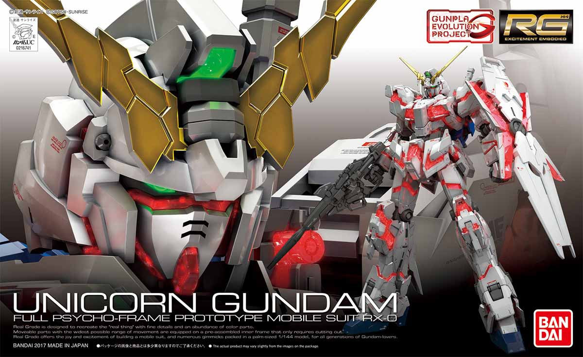 1/144 RG RX-0 Unicorn Gundam - Artrovo Gundam