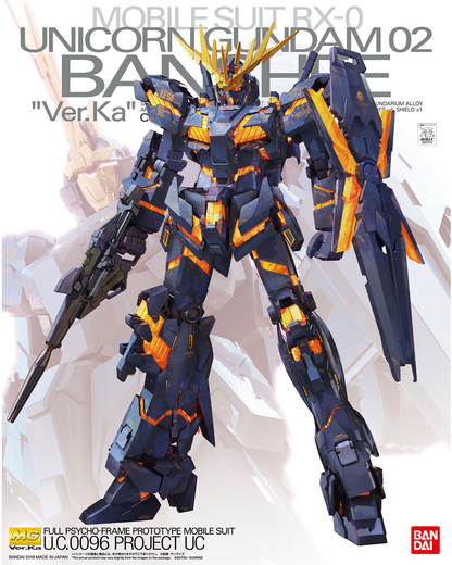 1/100 MG Unicorn Gundam 02 Banshee Ver.Ka - Artrovo Gundam