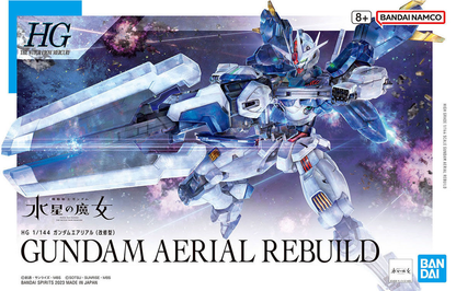 1/144 HG Gundam Aerial Rebuild (Mobile Suit Gundam: The Witch From Mercury) - Artrovo Gundam