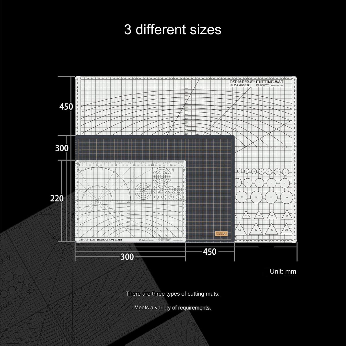 Two-Sided Cutter Mat A3 - Artrovo Gundam