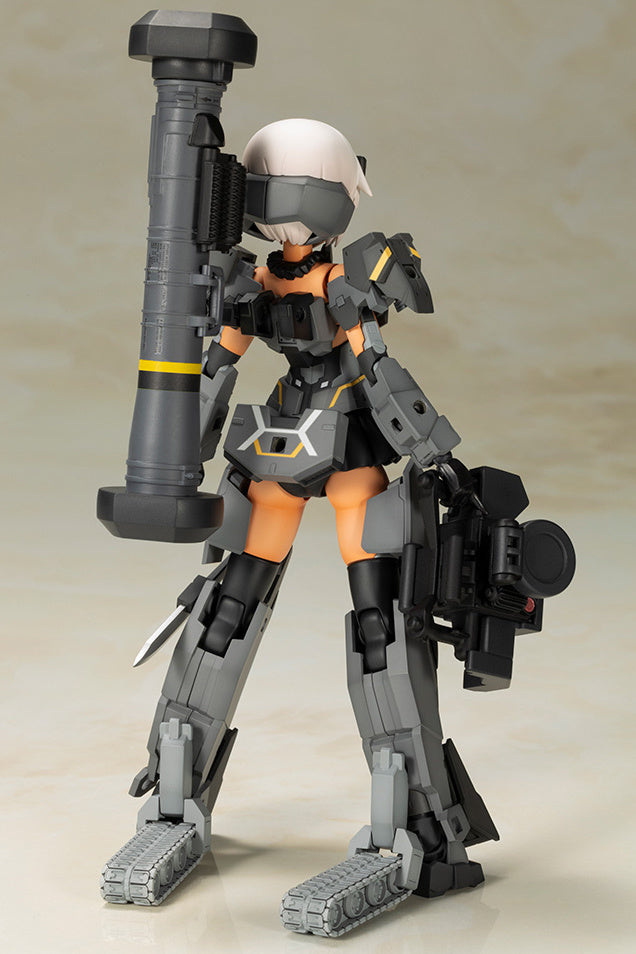 Frame Arms Girl Gourai-Kai (Black) w/ FGM148 Type Anti-Tank Missile - Artrovo Gundam