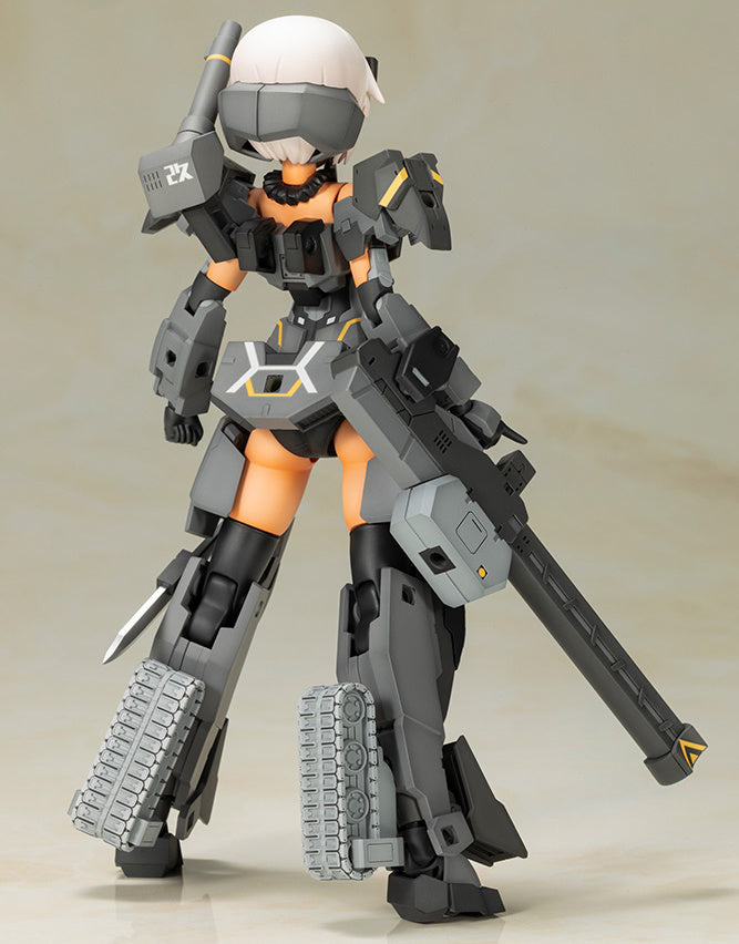 Frame Arms Girl Gourai-Kai (Black) w/ FGM148 Type Anti-Tank Missile - Artrovo Gundam