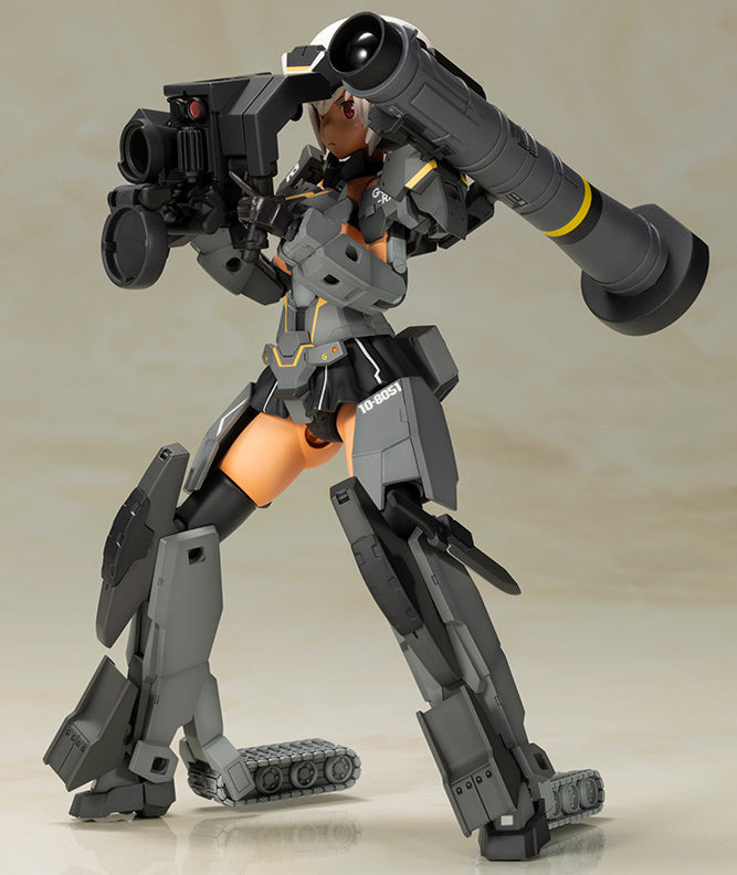 Frame Arms Girl Gourai-Kai (Black) w/ FGM148 Type Anti-Tank Missile - Artrovo Gundam