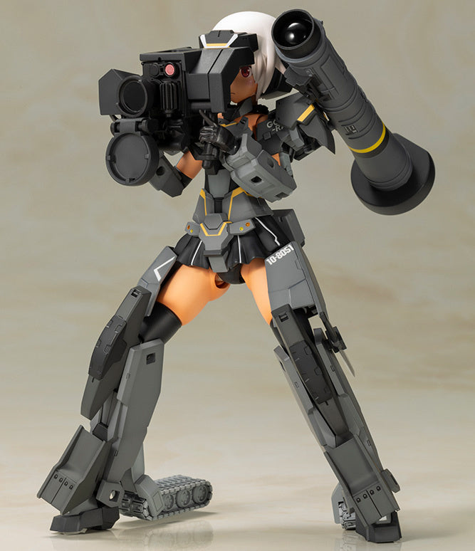 Frame Arms Girl Gourai-Kai (Black) w/ FGM148 Type Anti-Tank Missile - Artrovo Gundam