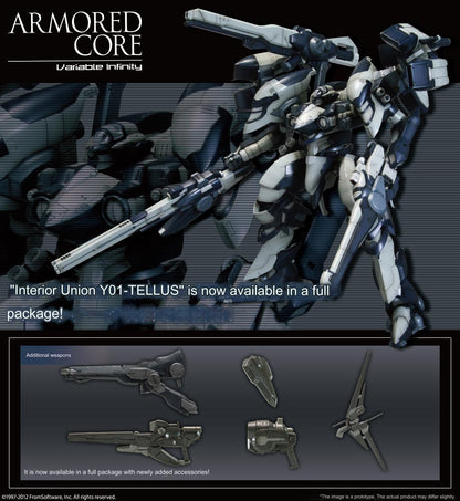 1/72 Interior Union Y01-Tellus Full Package Version - Artrovo Gundam