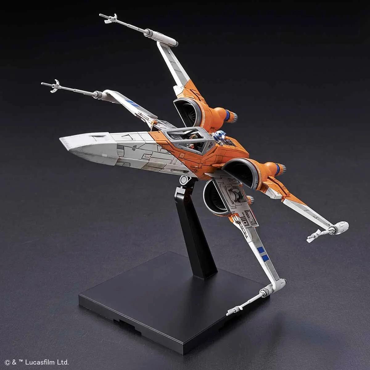 Bandai Poe's X-Wing Fighter Rise Skywalker Model Kit