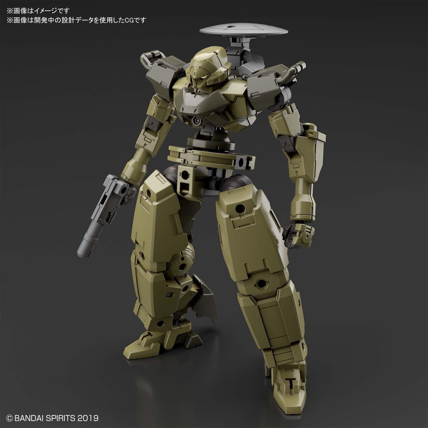 Bandai 1/144 30MM bEXM-14T Cielnova (Green) Model Kit - Image 2 of 4