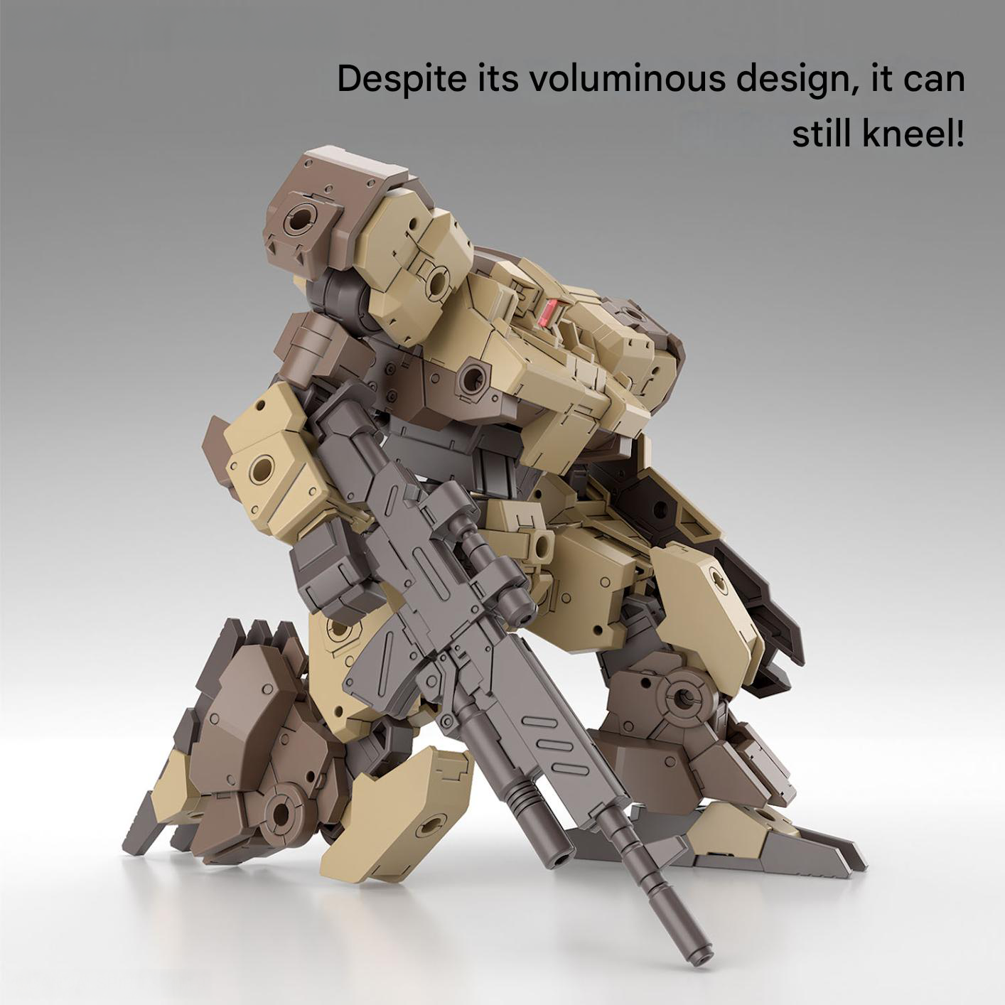 Bandai 1/144 30MM eEXM-9 Baskyrotto (Brown) Model Kit - Image 6 of 10