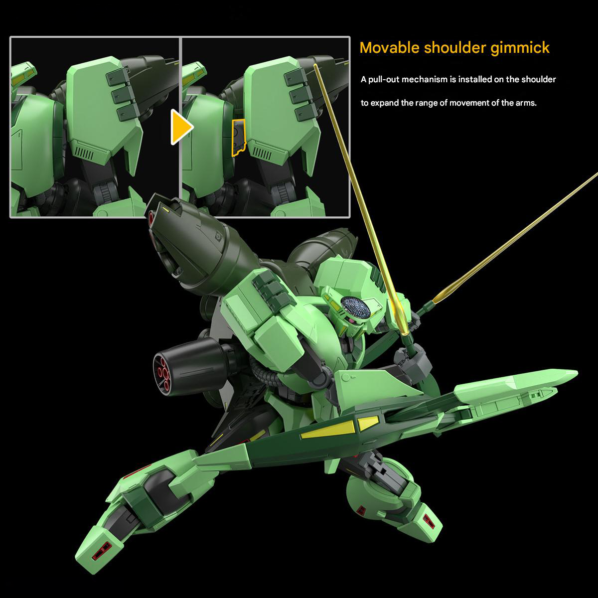 Bandai 1/144 HG Bolinoak Sammahn (Zeta Gundam) Model Kit