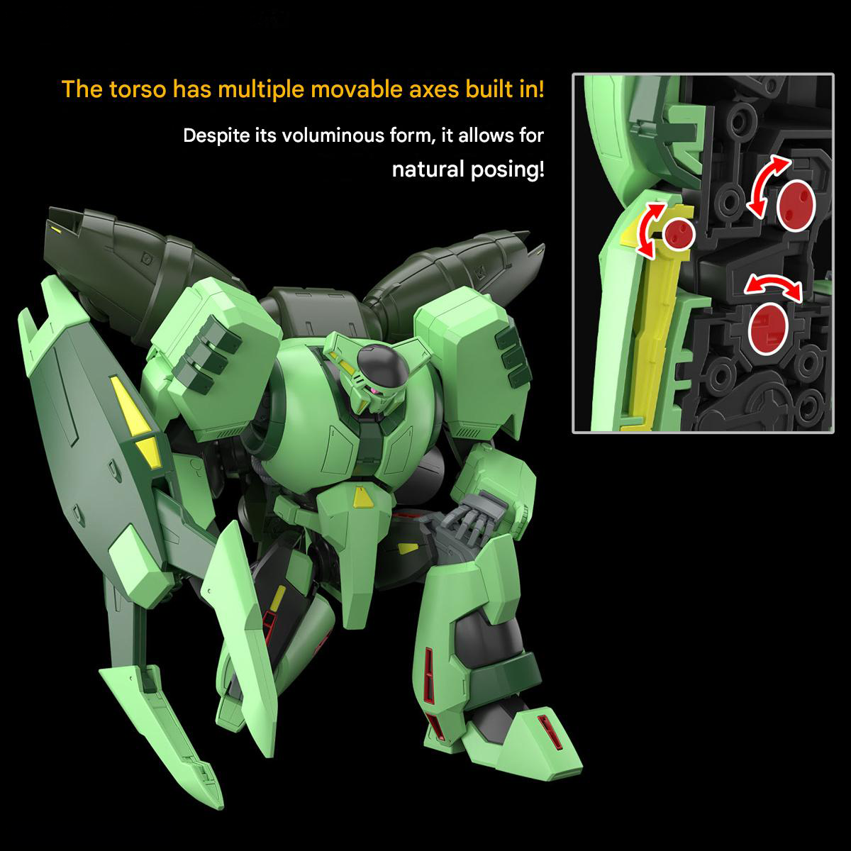 Bandai 1/144 HG Bolinoak Sammahn (Zeta Gundam) Model Kit