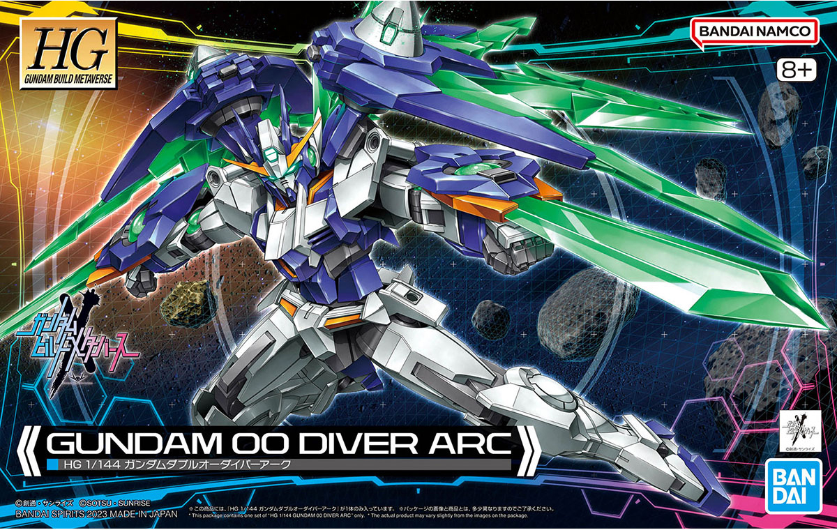1/144 HG GN-0000DVR/II Gundam 00 Diver Arc - Artrovo Gundam