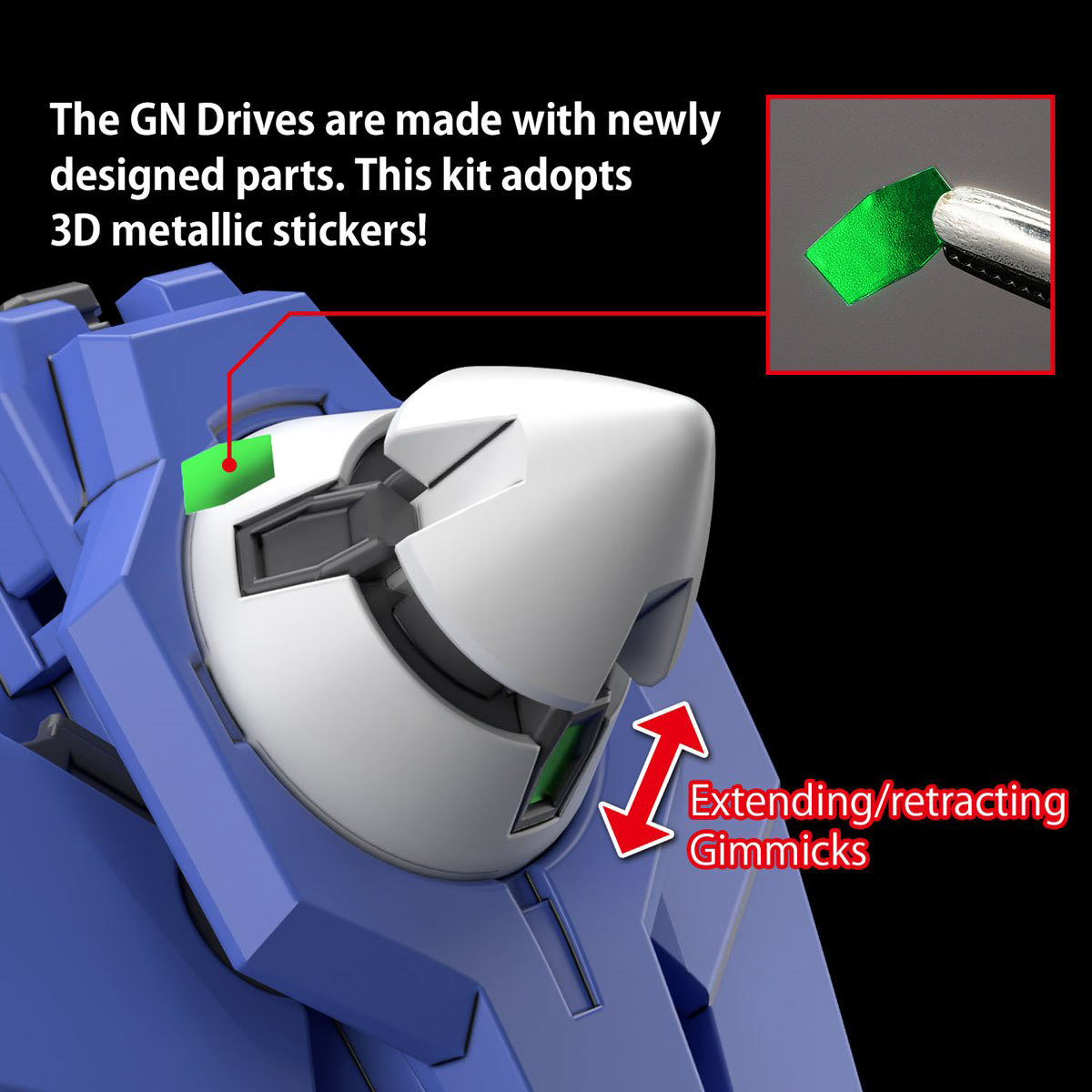 1/144 HG GN-0000DVR/II Gundam 00 Diver Arc - Artrovo Gundam