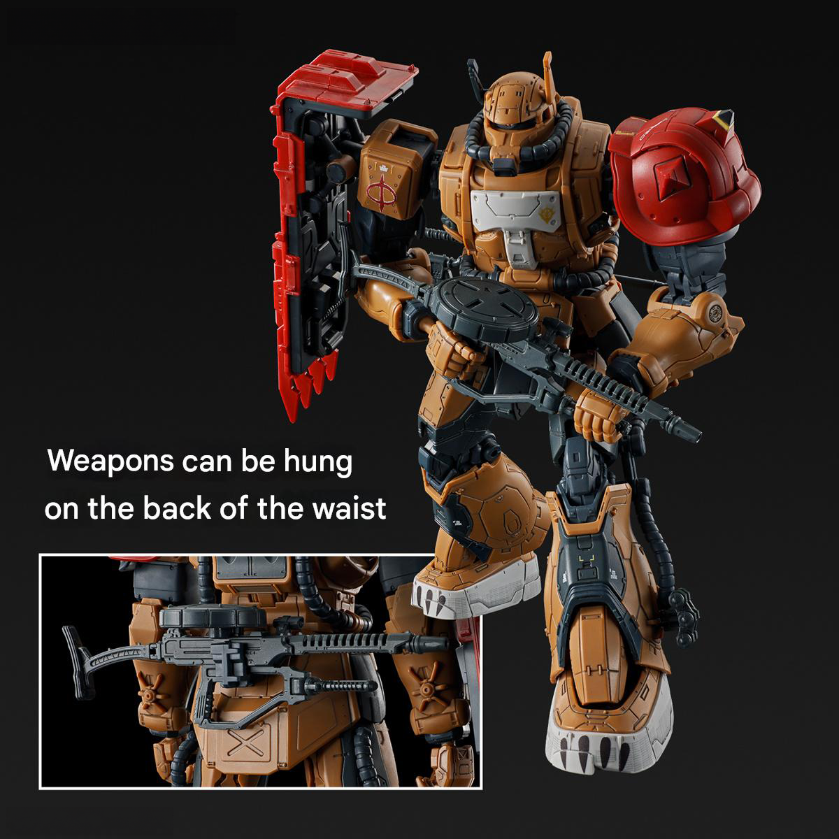 Bandai 1/144 HG Zaku II (F Type) Solari's Machine (Gundam: Requiem for Vengeance) Model Kit