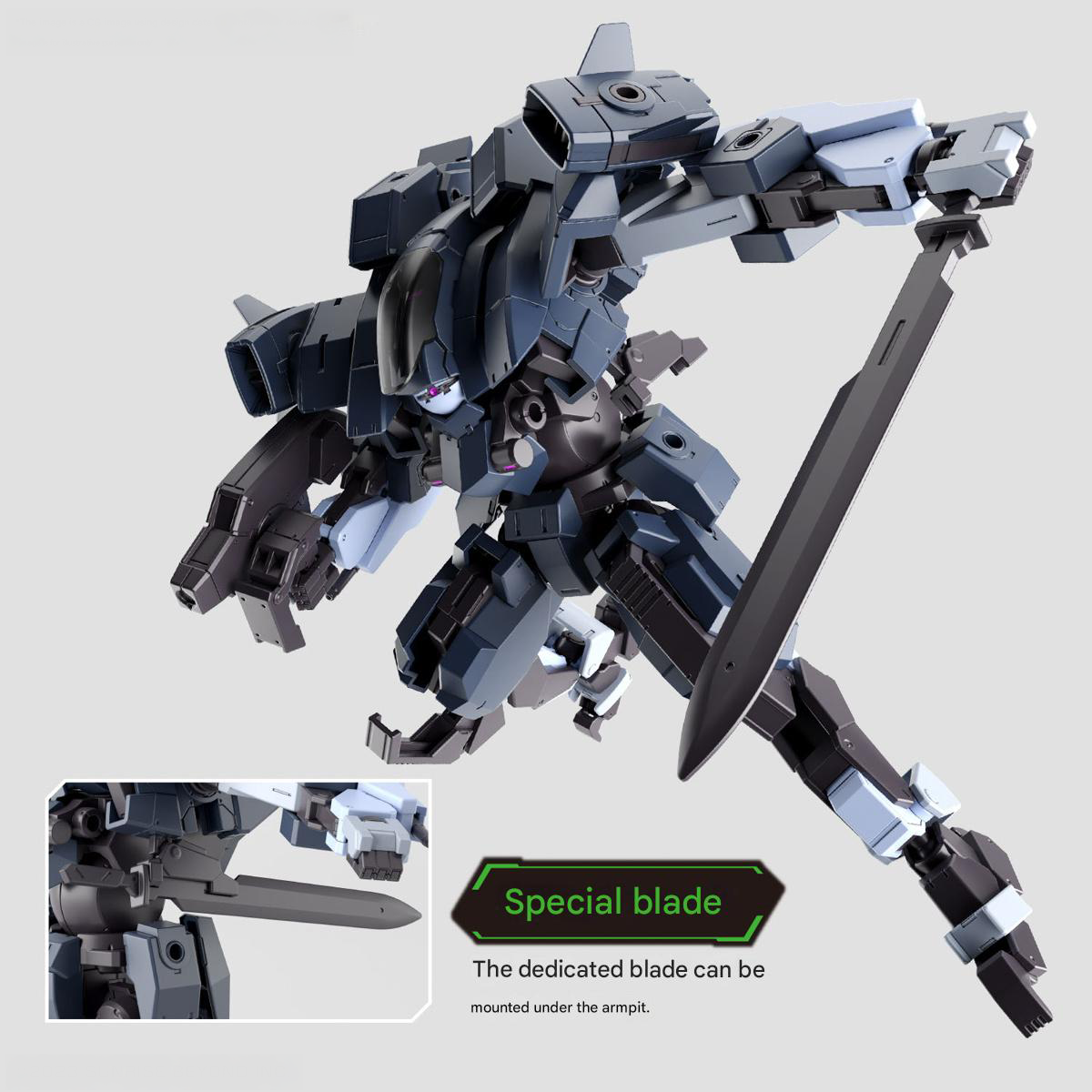 Bandai 1/72 HG Aaron Rhino (Grady Exclusive) Model Kit