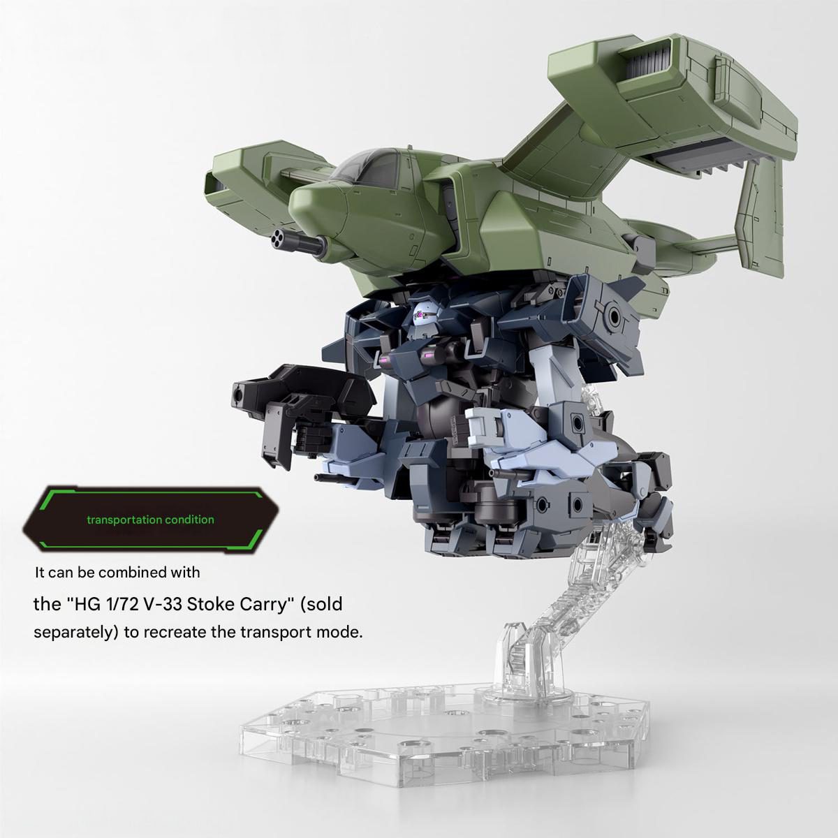 Bandai 1/72 HG Aaron Rhino (Grady Exclusive) Model Kit