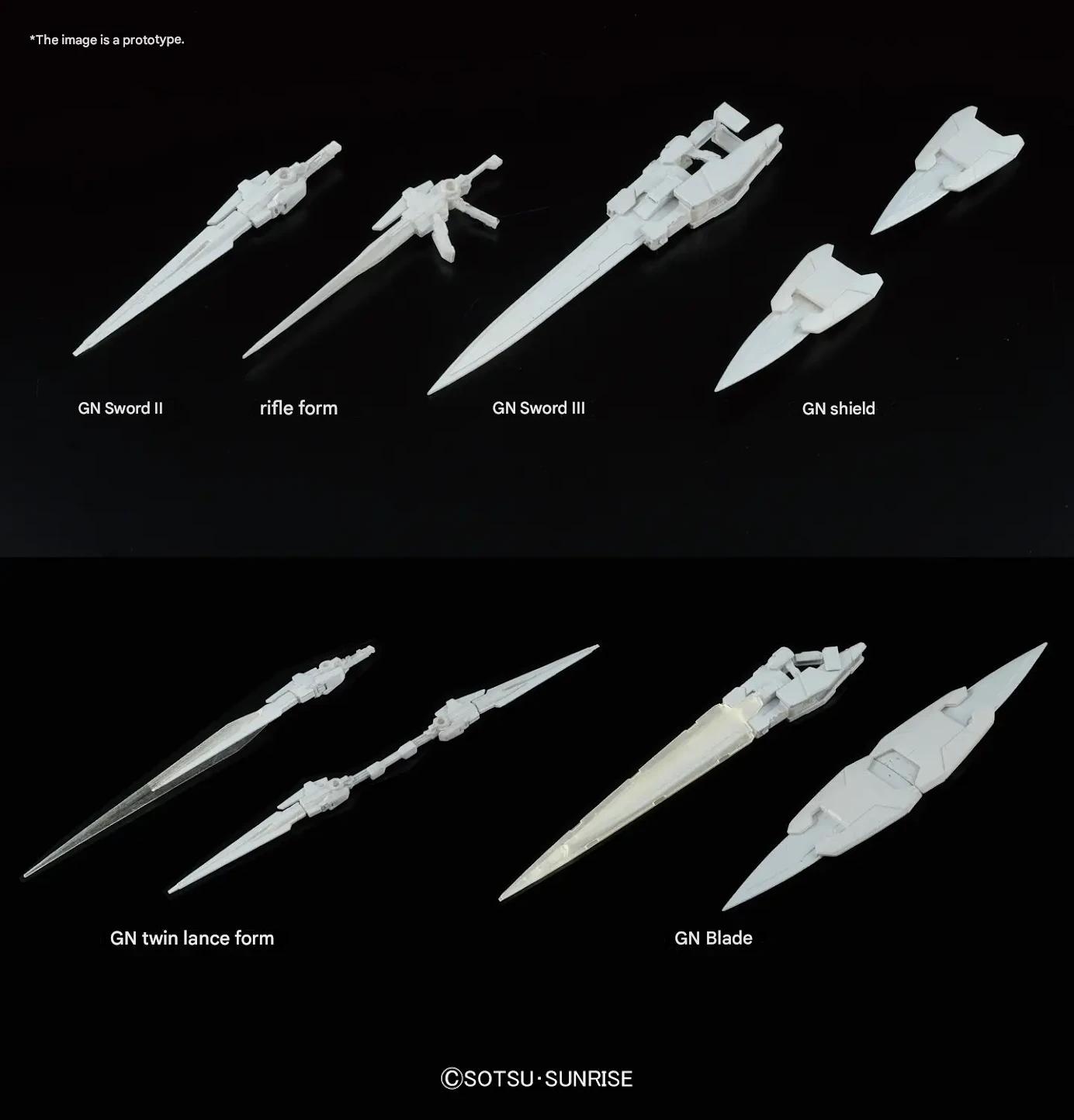 Bandai 1/144 RG GN-0000 + GNR-010 00 Raiser Model Kit