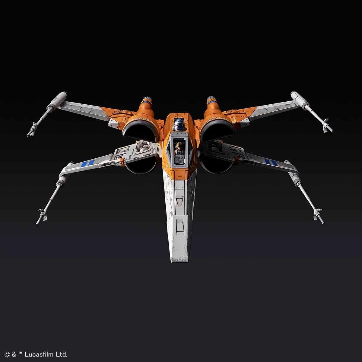 Bandai Poe's X-Wing Fighter Rise Skywalker Model Kit