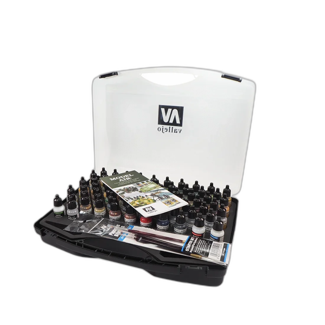 Vallejo Air Basic 72 Colors Case Set