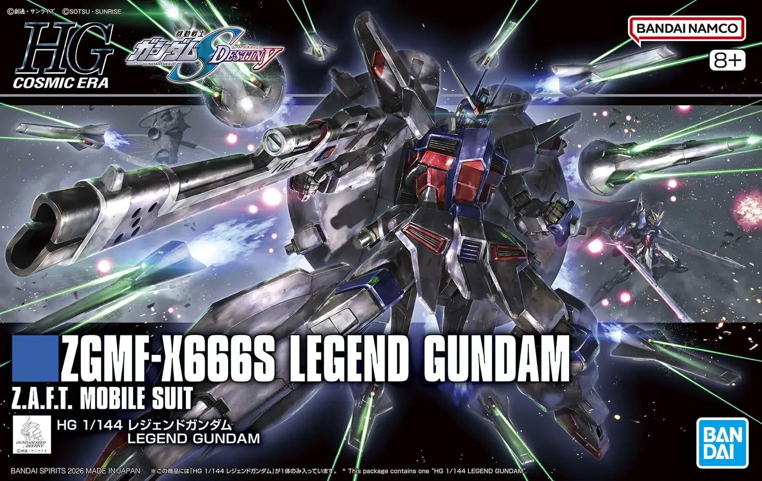 Bandai 1/144 HG ZGMF-X666S Legend Model Kit
