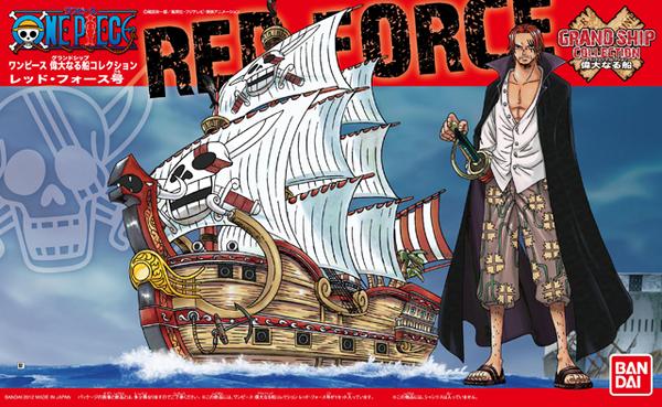 Bandai 04 Red Force Ship One Piece Model Kit