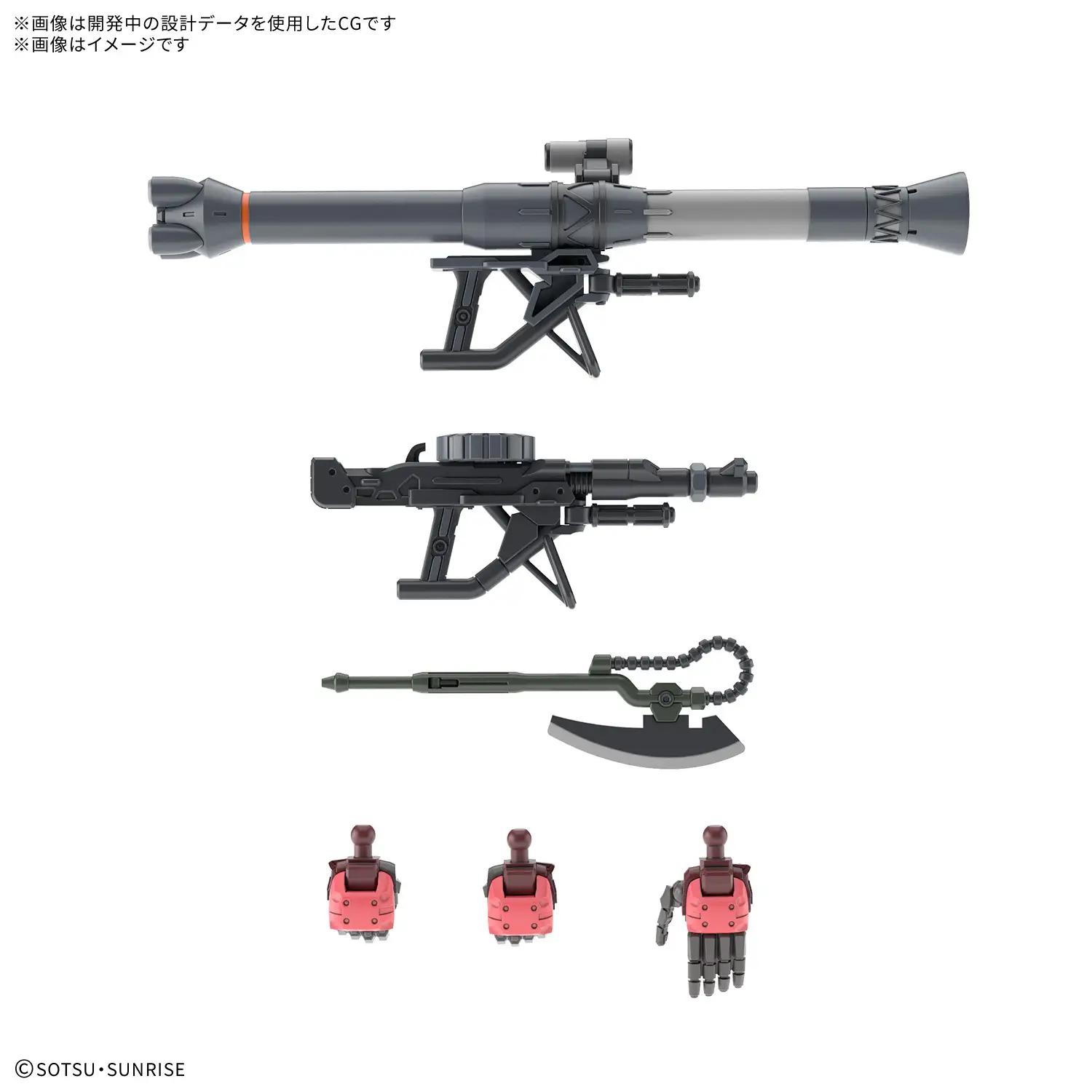 Bandai 1/144 HG GQ Chars ZAKU Model Kit