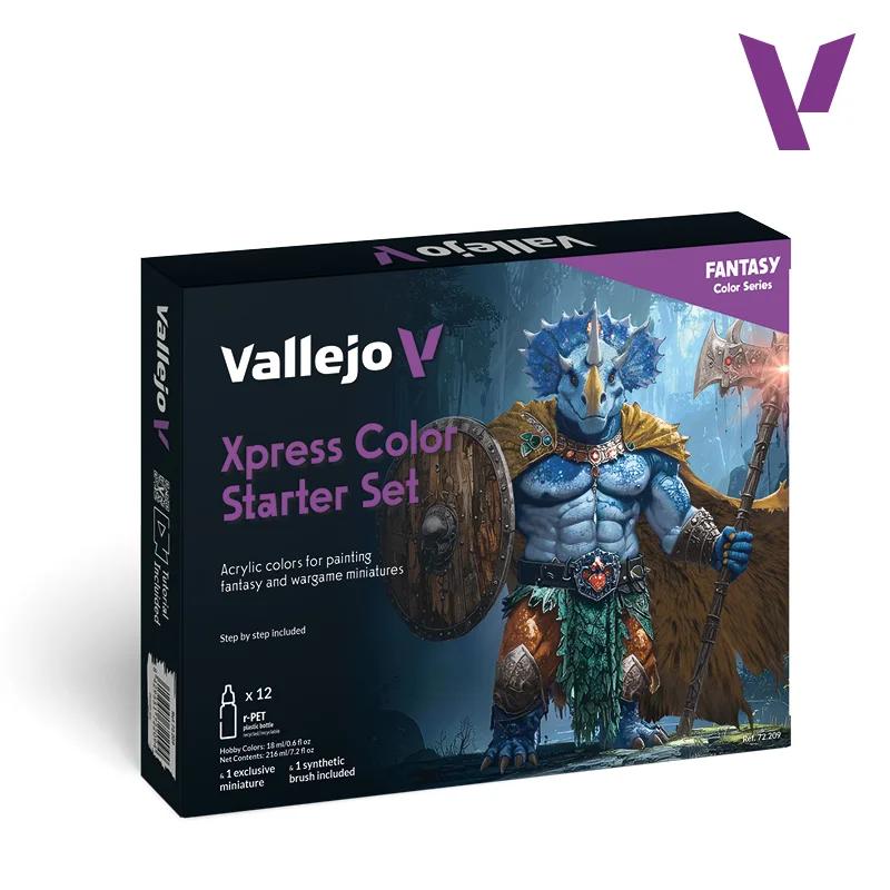 Vallejo Xpress Color Set 12 Colors Fig — product photo