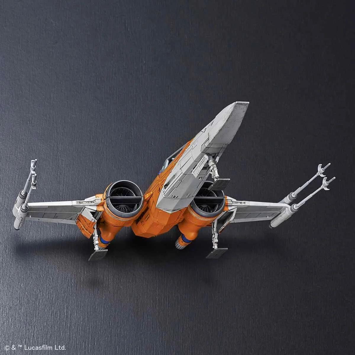 Bandai Poe's X-Wing Fighter Rise Skywalker Model Kit