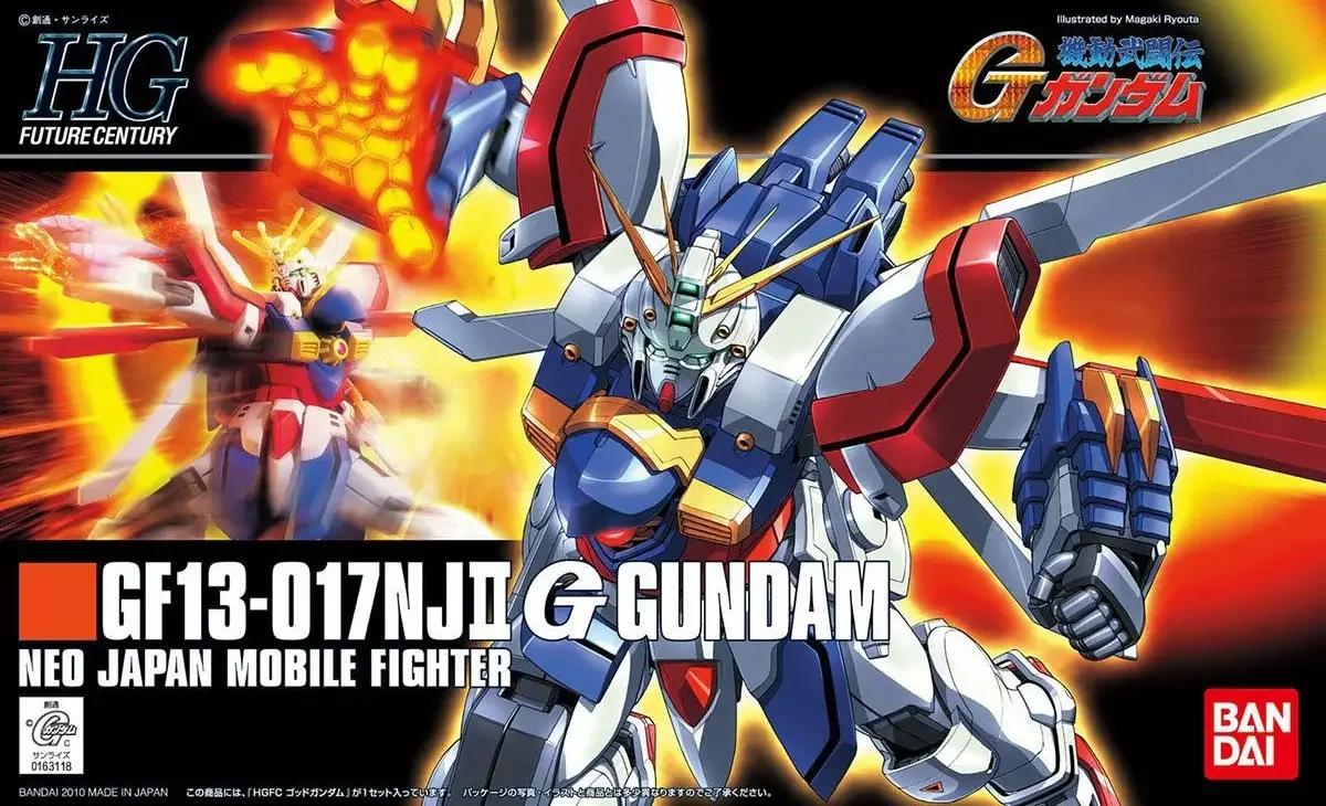 Bandai 1/144 HGFC G Gundam Model Kit