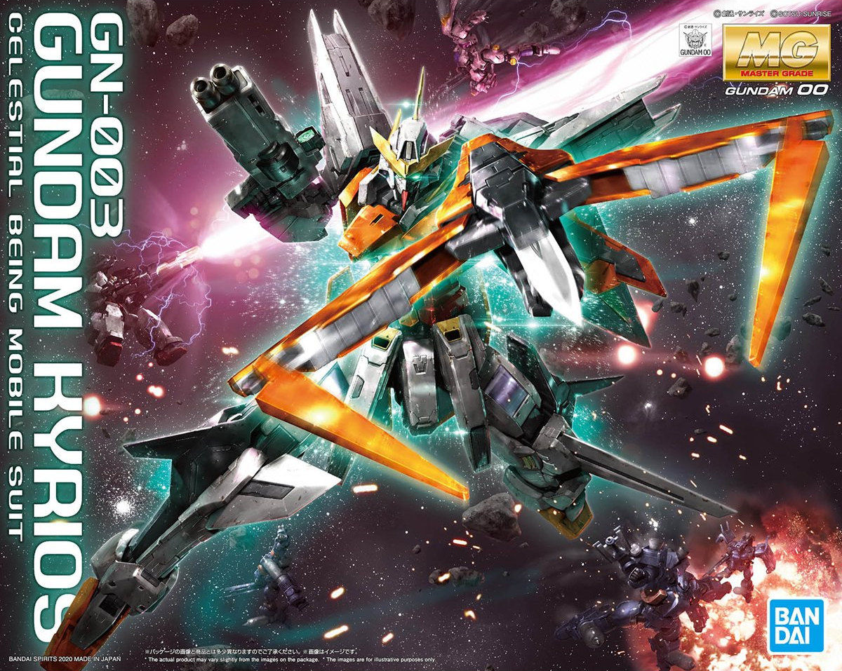 Bandai 1/100 MG Gundam Kyrios - Image 11 of 11