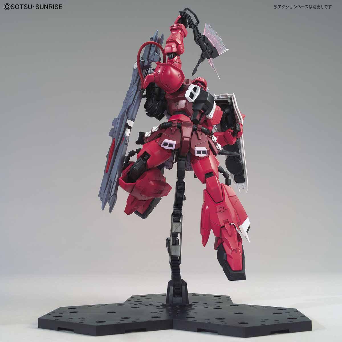 Bandai 1/100 MG ZGMF-1000/A1 Gunner Zaku Warrior (Lunamaria Hawke Custom) Model Kit — product photo 5
