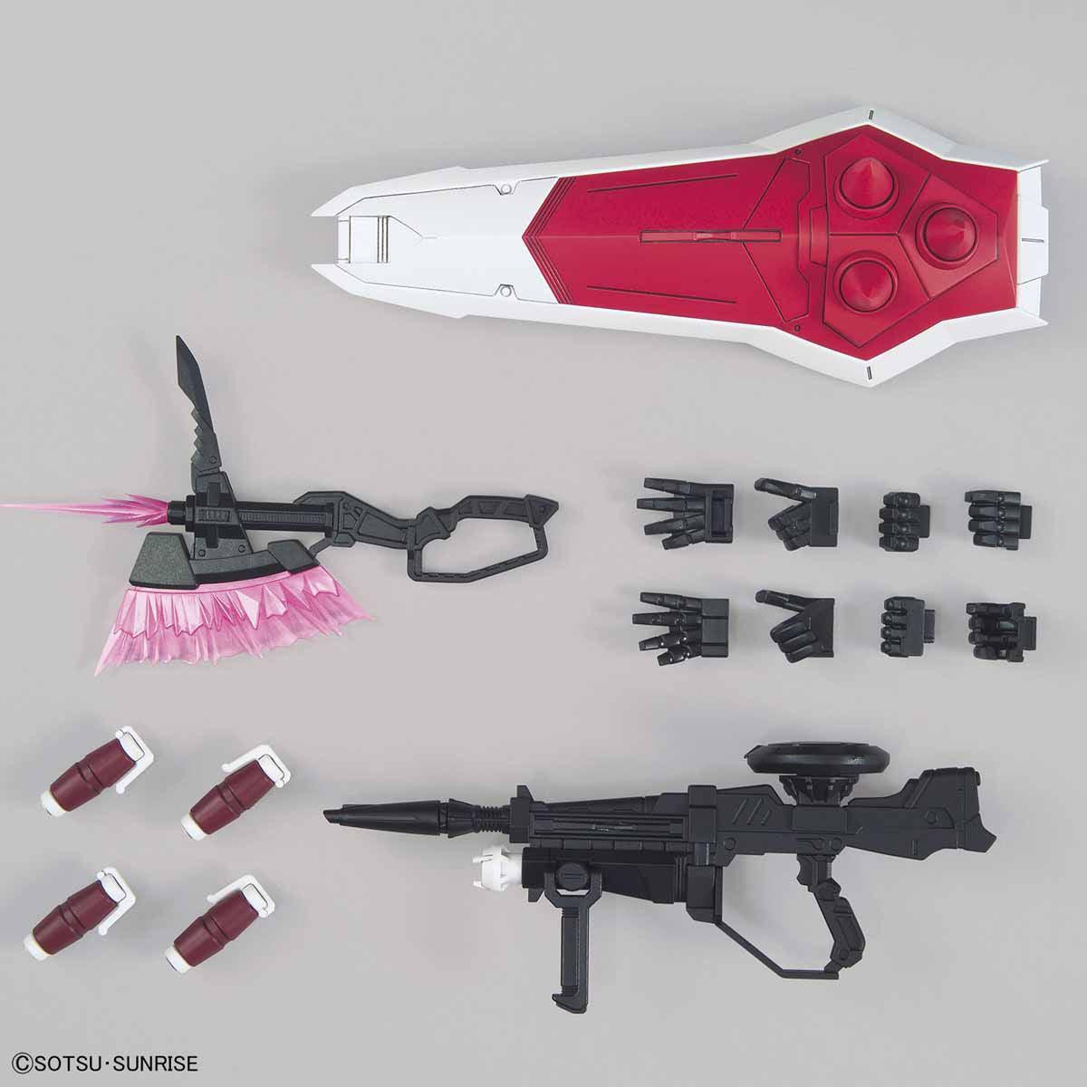 Bandai 1/100 MG ZGMF-1000/A1 Gunner Zaku Warrior (Lunamaria Hawke Custom) Model Kit — product photo 9