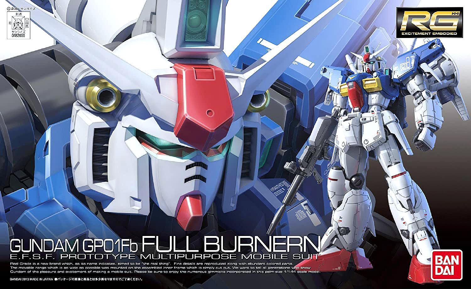 Bandai 1/144 RG RX-78GP01Fb Gundam GP01 Full Burnern
