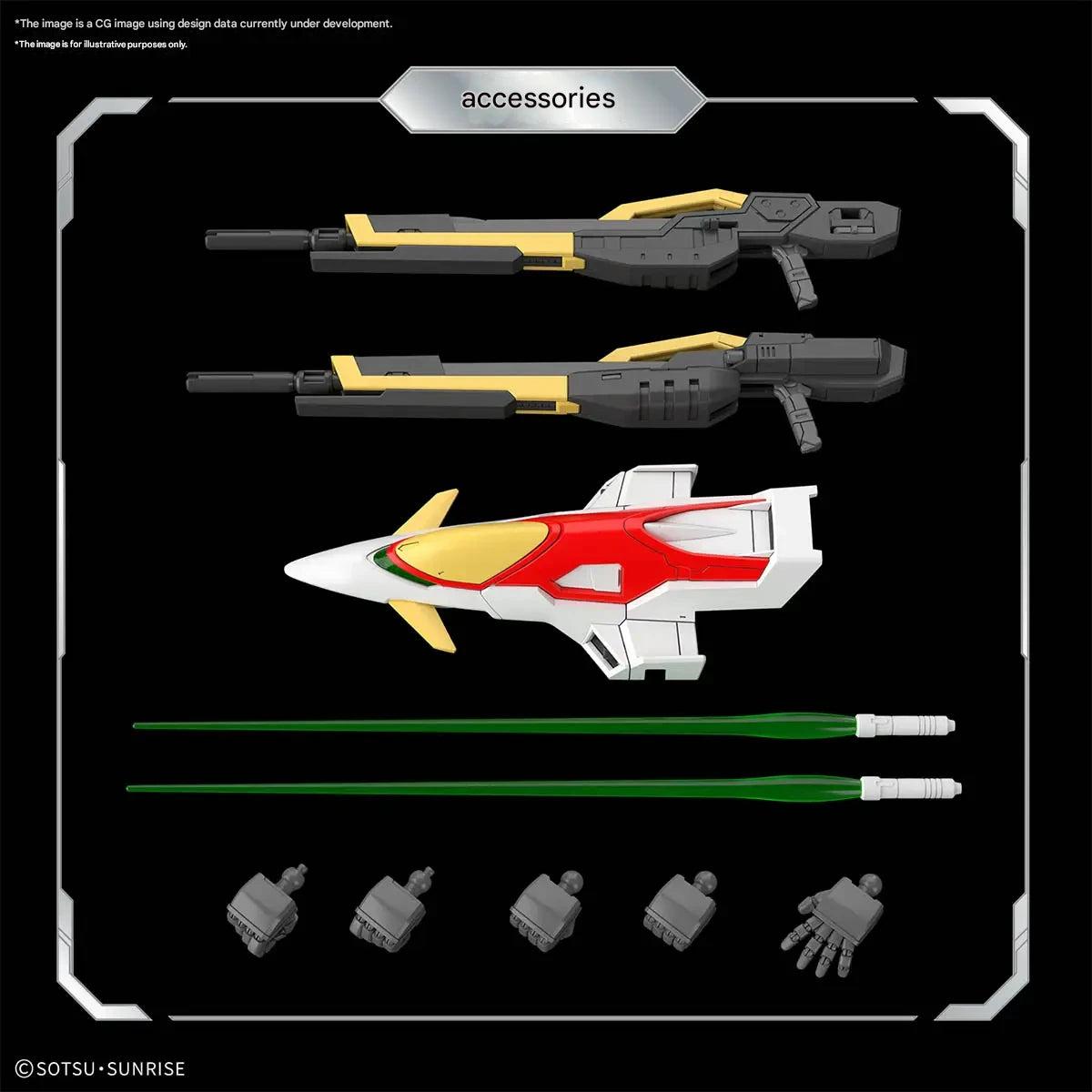 Bandai 1/144 RG Wing Gundam Zero Model Kit - Image 6 of 7