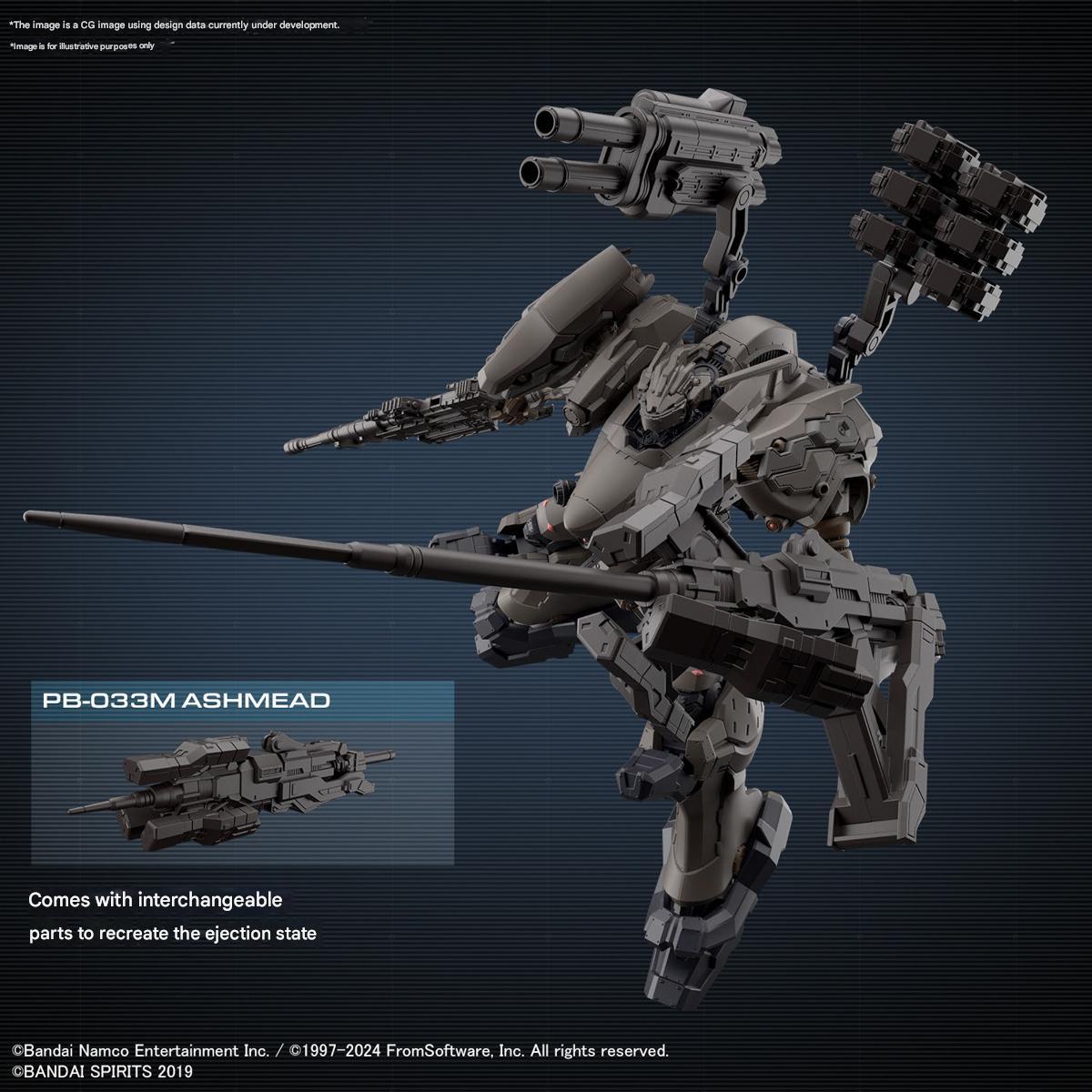 Bandai 30MM Armored Core VI Fires of Rubicon RaD CC-2000 Orbiter Nightfall - Image 9 of 12