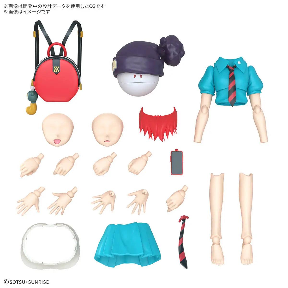 Bandai Non‑Scale Figure‑rise Standard Amate Yuzuriha (Machu) Character Model Kit - Image 3 of 7