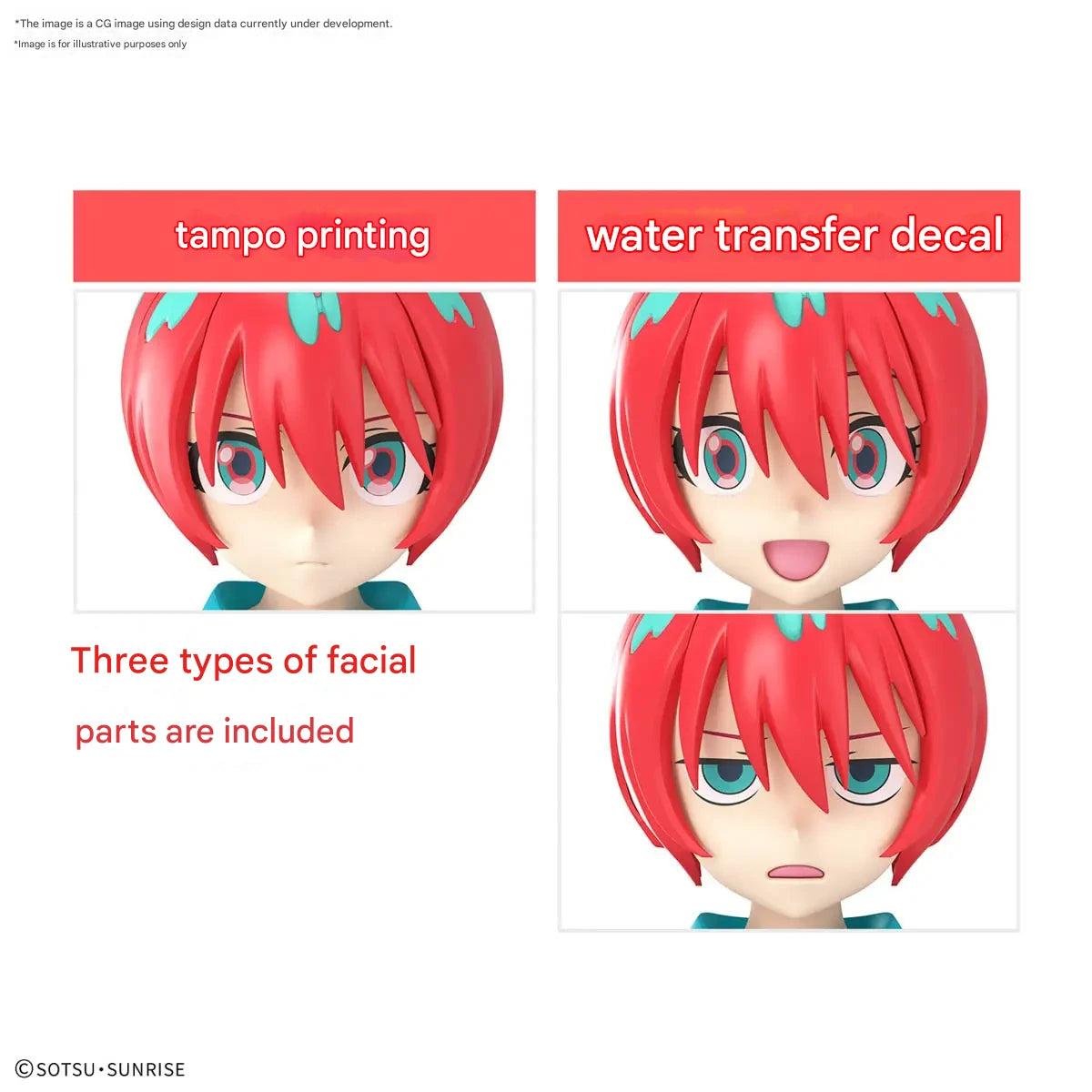 Bandai Non‑Scale Figure‑rise Standard Amate Yuzuriha (Machu) Character Model Kit - Image 5 of 7