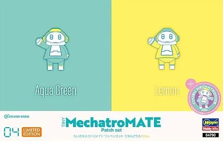 Hasegawa Tiny Mechatro Mate 4 Patch Model Kit — box art