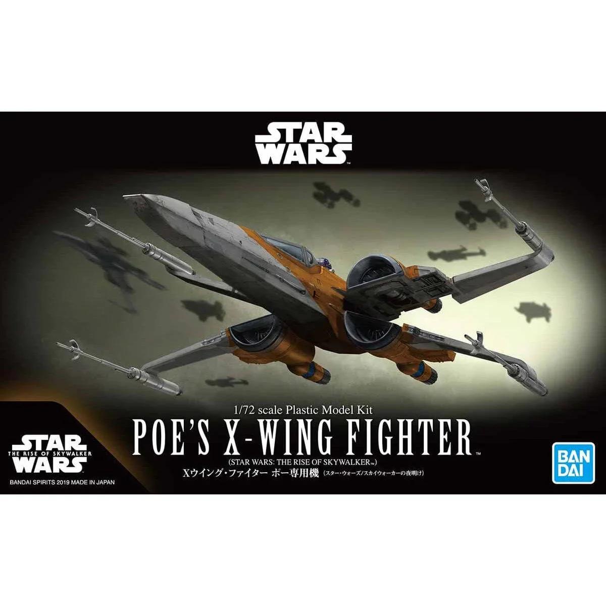 Bandai Poe's X-Wing Fighter Rise Skywalker Model Kit