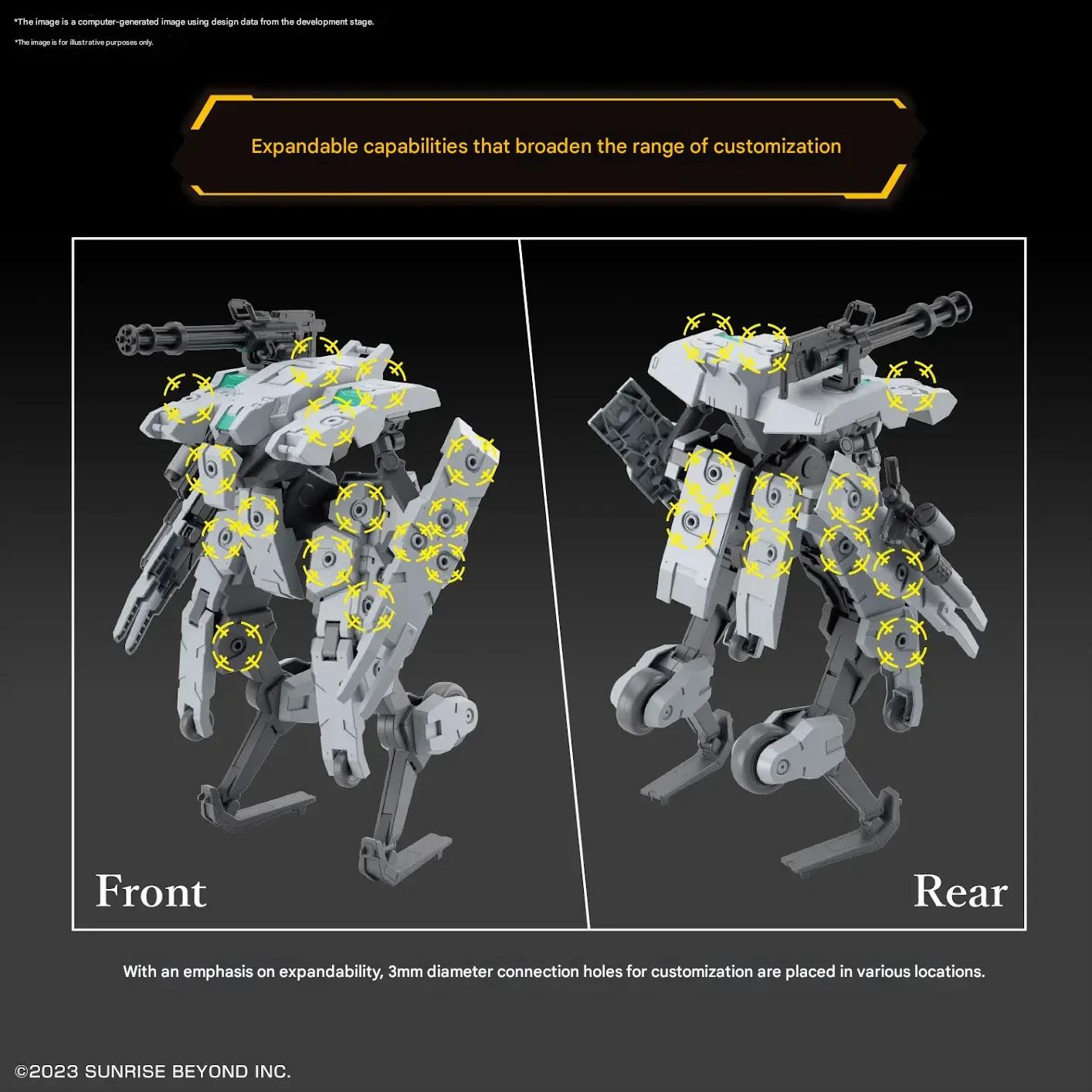 Bandai 1/72 HG Bunyip Ginga Model Kit