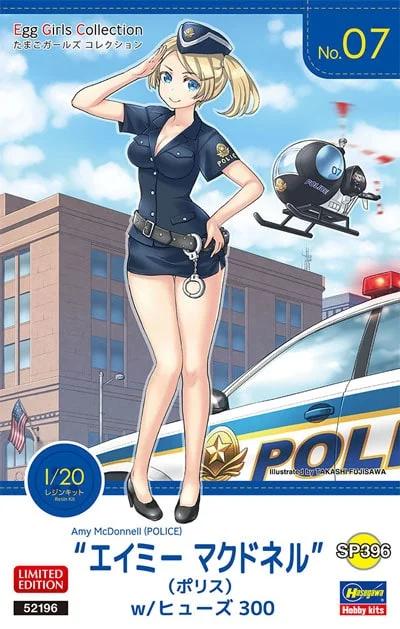 Hasegawa Egg Girls Collections 07 Amy Police Model Kit