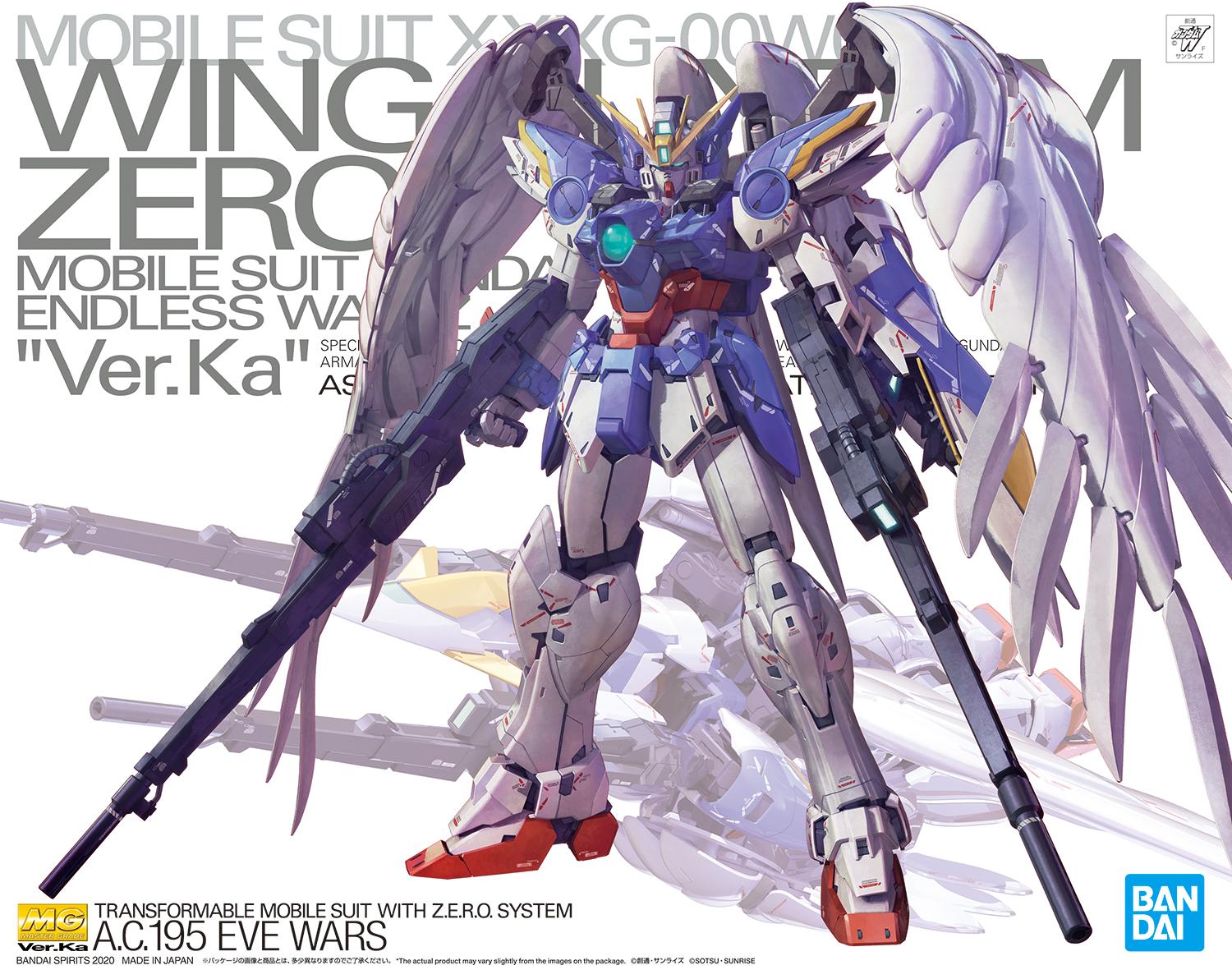 Bandai 1/100 MG Wing Zero EW KA Model Kit