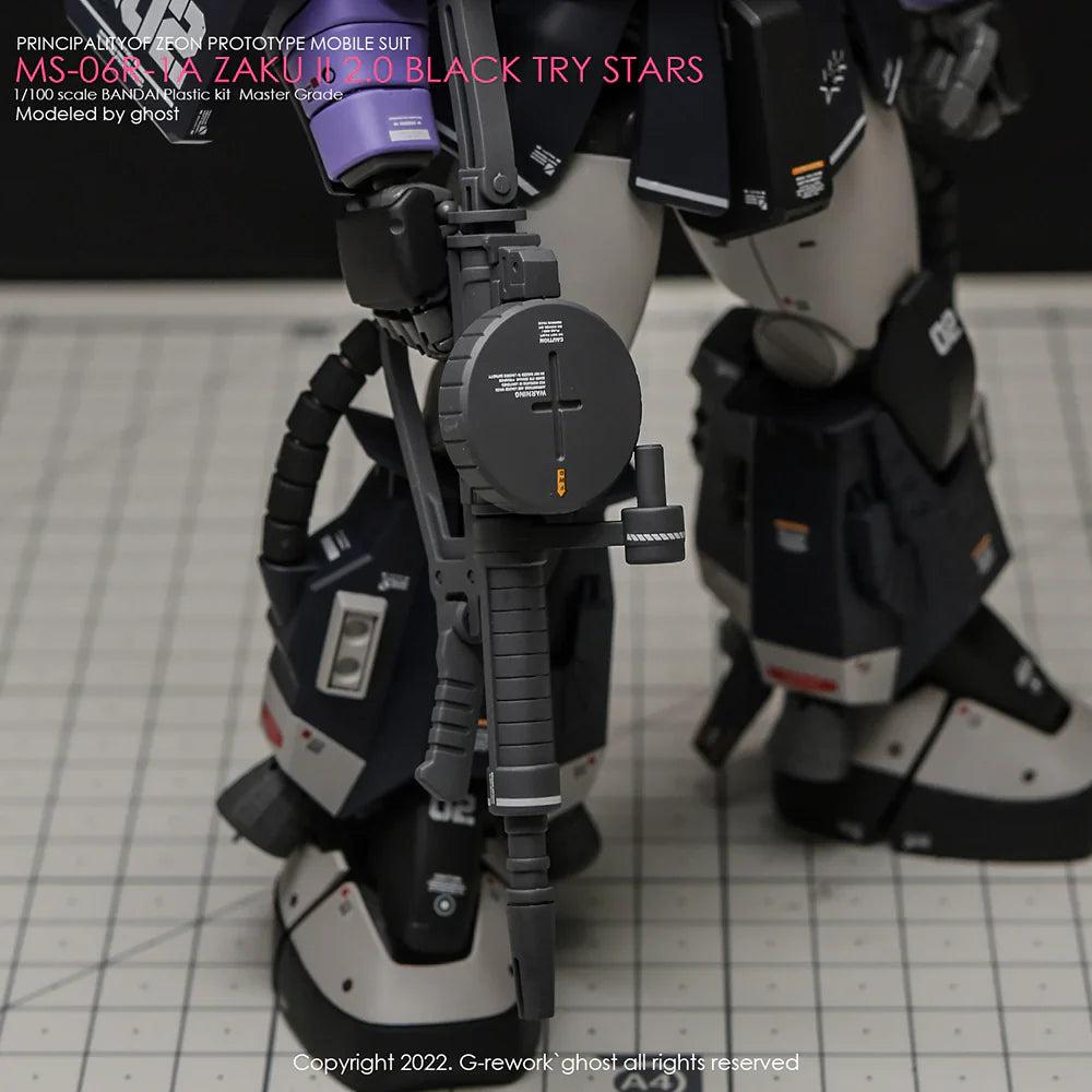 G-Rework 1/100 MG Black Tri-Stars Zaku II Custom Decals