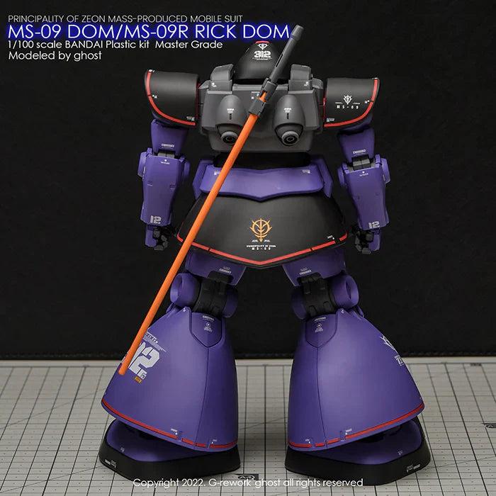 G-Rework 1/100 MG Dom 1.5/Rick Dom 1.5 (Select) Custom Decals