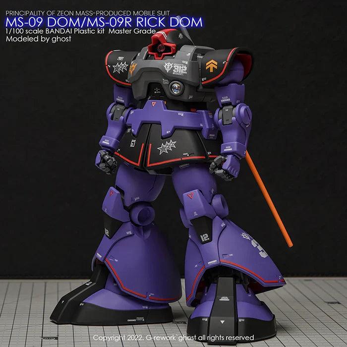 G-Rework 1/100 MG Dom 1.5/Rick Dom 1.5 (Select) Custom Decals