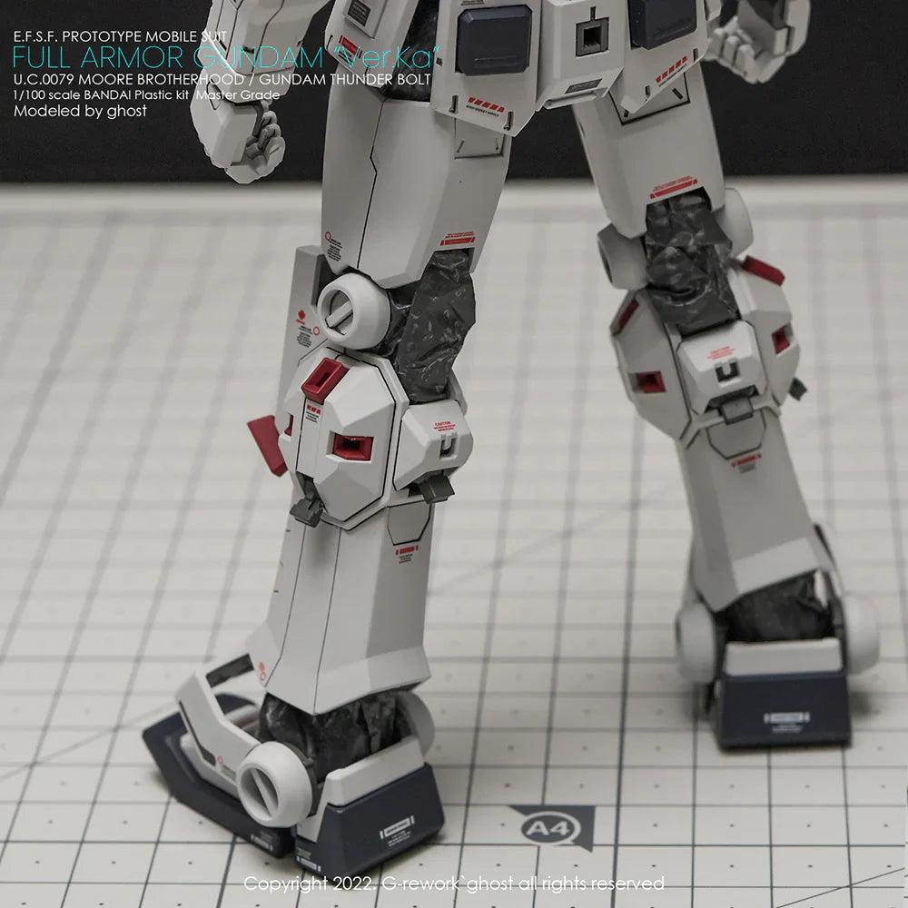 G-Rework 1/100 MG Full Armor Gundam Ver. Ka [Gundam Thunderbolt] Custom Decals
