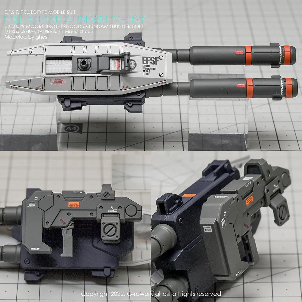 G-Rework 1/100 MG Full Armor Gundam Ver. Ka [Gundam Thunderbolt] Custom Decals