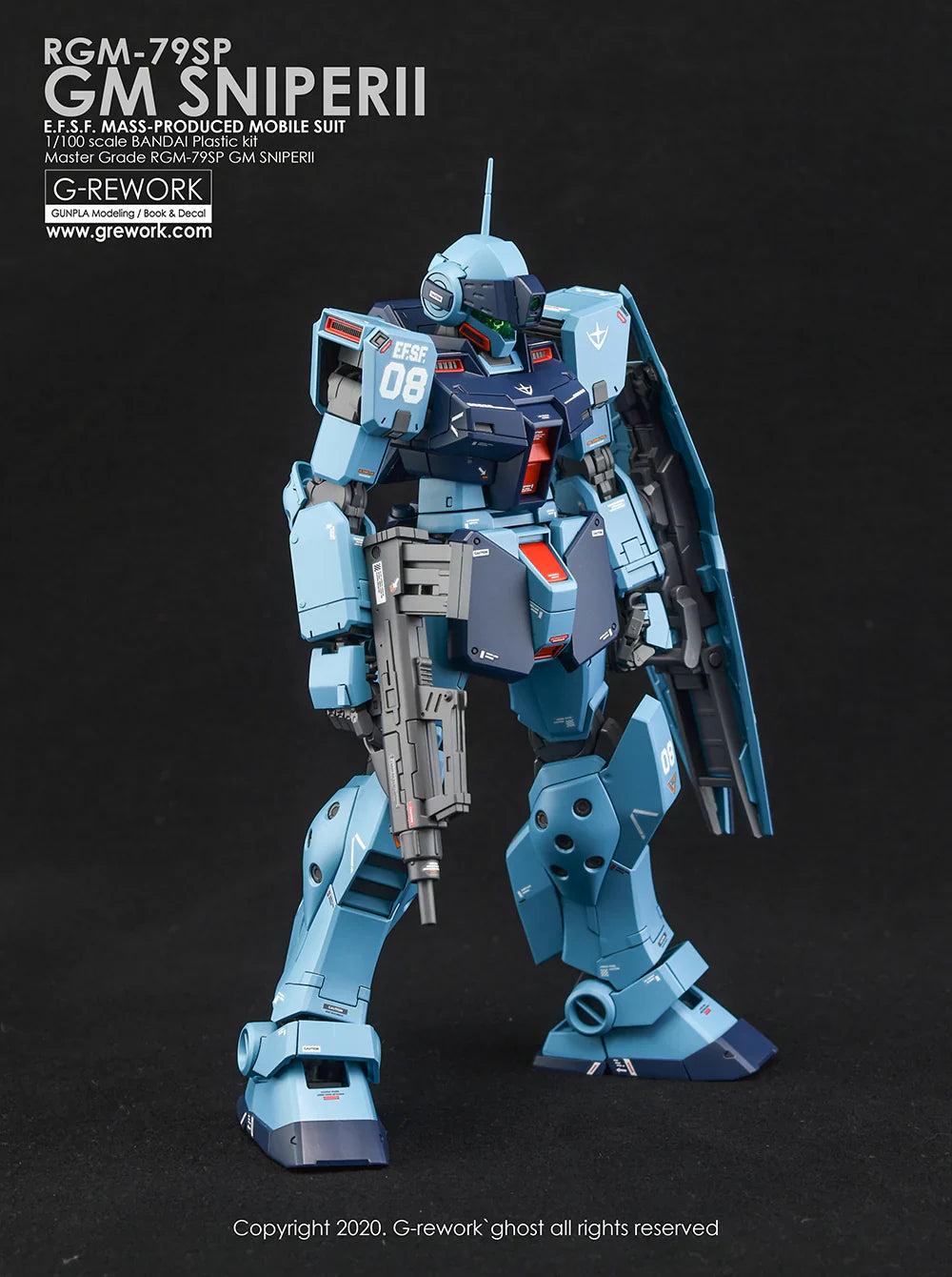 G-Rework 1/100 MG GM Sniper II Custom Decals - Image 13 of 14
