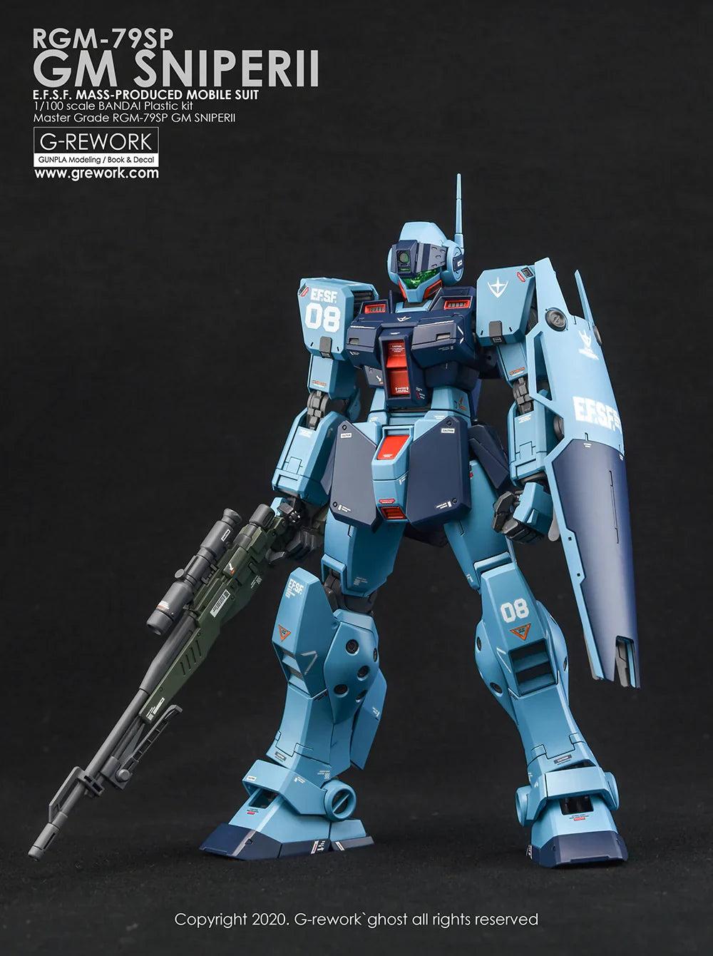 G-Rework 1/100 MG GM Sniper II Custom Decals - Image 10 of 14