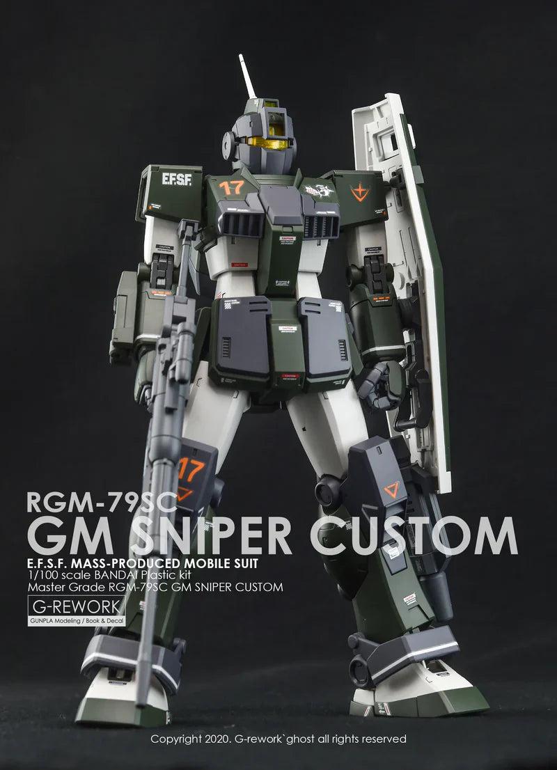 G-Rework 1/100 MG RGM-79SC GM Sniper Custom Decals - Image 11 of 11
