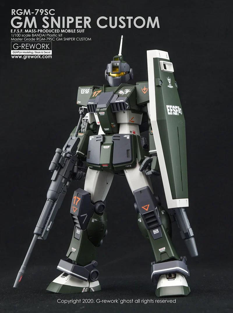 G-Rework 1/100 MG RGM-79SC GM Sniper Custom Decals - Image 8 of 11